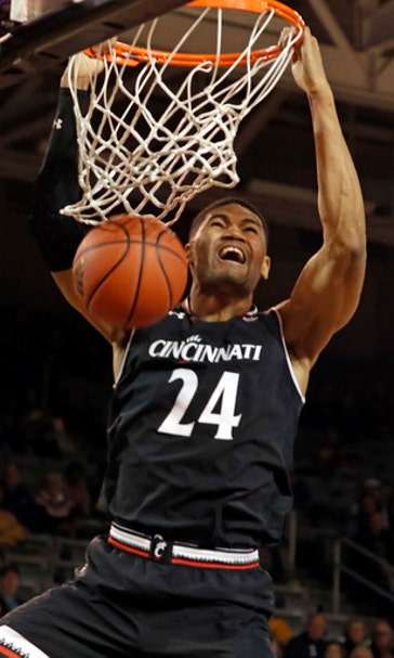 Washington, defense lead No. 22 Cincinnati past ECU 55-46 (Jan 15, 2017)